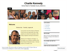 Tablet Screenshot of charliekennedy.org